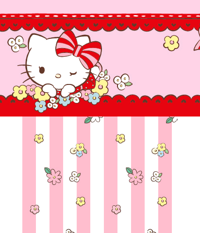 Hello Kitty during Spring | hShop